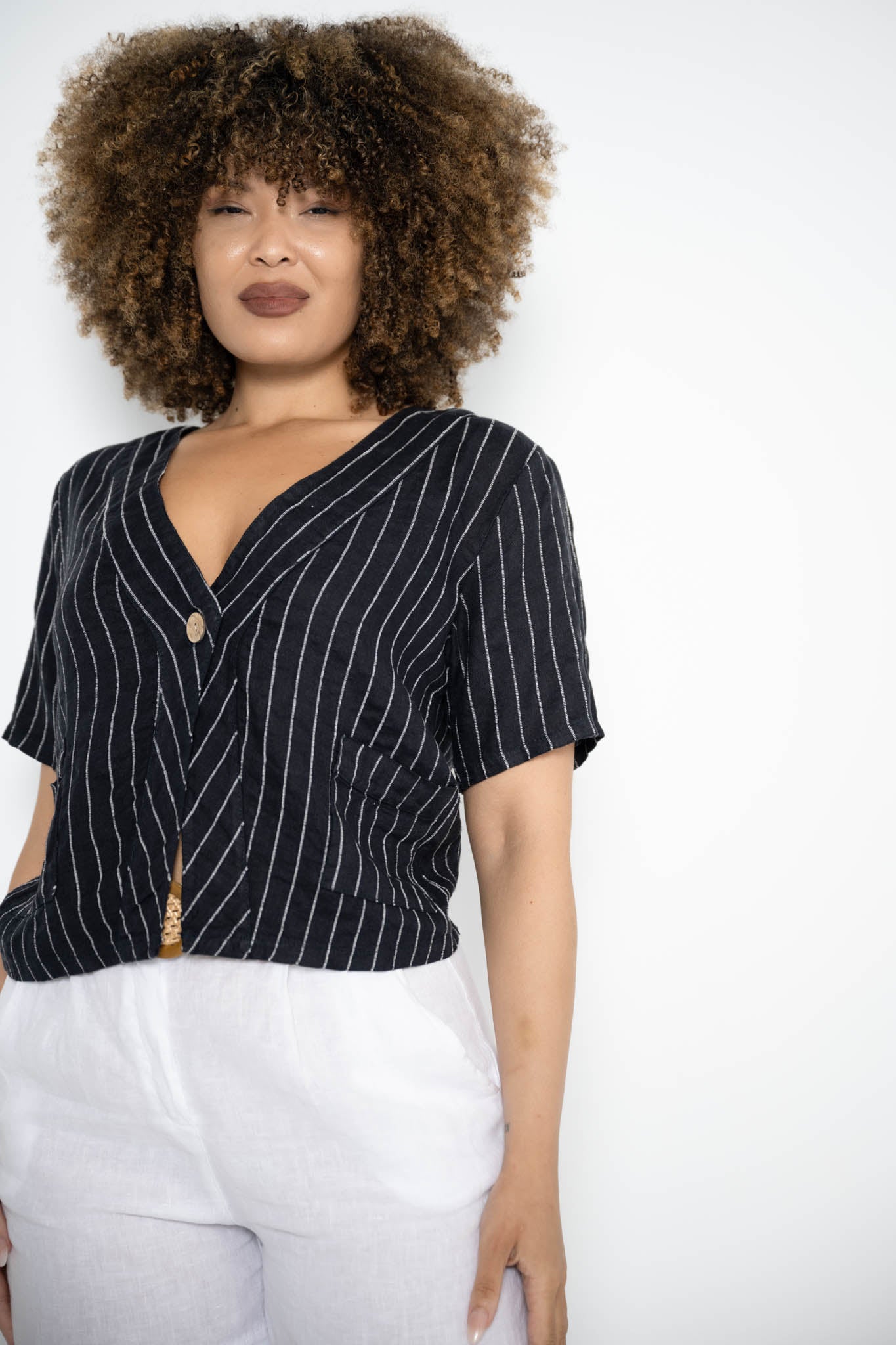 Sony Jacket | Navy Stripe