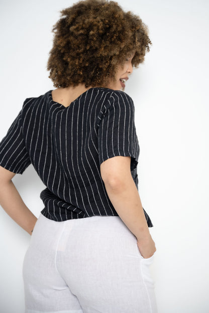 Sony Jacket | Navy Stripe