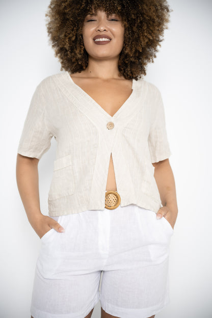 Rosalia Shorts | White