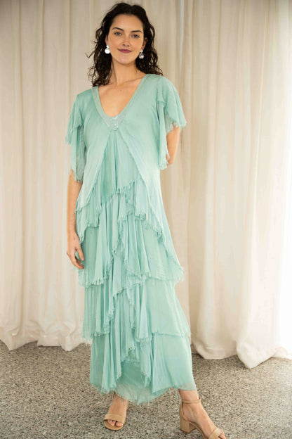Madison Dress | Sea Green