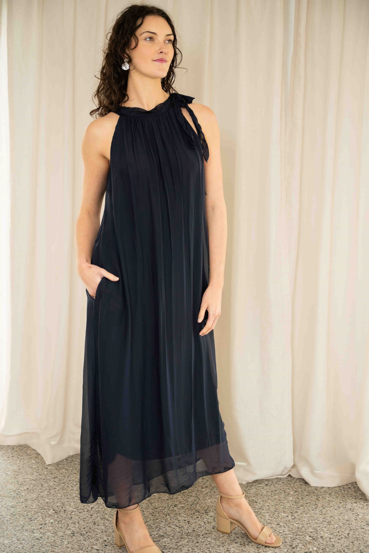 Madeline Dress | Navy