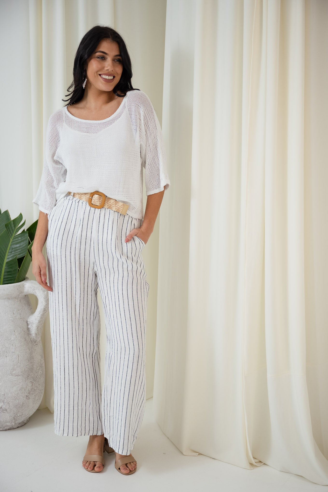 Salvatore Pants With Belt